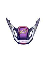Alpinestars SM7 Helmet Visor Adult Purple Pink Deed