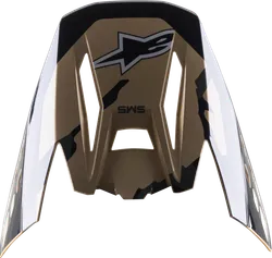 Alpinestars S M5 Helmet Visor Adult Tan White Rover