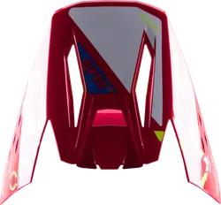 Alpinestars S M5 Helmet Visor Adult Red White Yellow Action