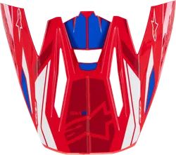 Alpinestars S M5 Helmet Visor Adult Red Blue Action