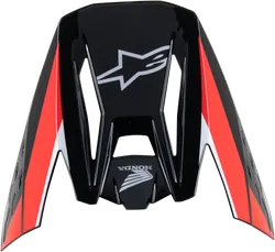 Alpinestars Honda S-M5 Helmet Visor Adult Black Red Honda Logo