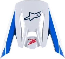 Alpinestars Honda S-M5 Helmet Visor Adult White Blue Red Honda Logo