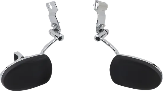 Kuryakyn Padded Passenger Armrest Chrome with Cup Holder