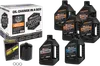 Maxima Evolution Engine Mineral Motor Oil Change Kit with Black Filter 20W50