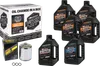 Maxima Evolution Engine Mineral Motor Oil Change Kit with Chrome Filter 20W50