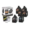 Maxima Evolution Engine Mineral Motor Oil Change Kit with Chrome Filter 20W50