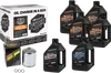 Maxima Evolution Engine Mineral Motor Oil Change Kit with Chrome Filter 20W50