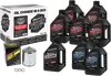 Maxima M8 Engine Synthetic Motor Oil Change Kit w Chrome Filter 20W50