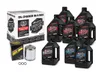 Maxima M8 Engine Synthetic Motor Oil Change Kit w Chrome Filter 20W50