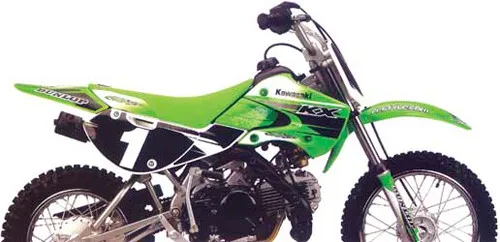 Polisport Plastic Fender Body Kit Green 
Kawasaki KLX110 Suzuki DRZ110