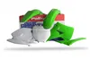 Polisport Plastic Fender Body Kit Set Green White 
Kawasaki KX250 KX125