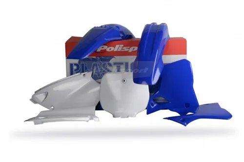 Polisport Plastic Fender Body Kit Set Blue White 
Yamaha YZ125 YZ250