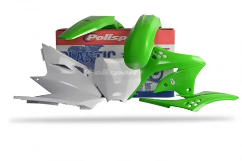 Polisport Plastic Fender Body Kit Set Green White
Kawasaki KX450F