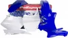 Polisport Plastic Fender Body Kit Set Blue White 
Yamaha YZ125 YZ250
