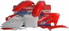 Polisport Plastic Fender Body Kit Set Red White CRF450R