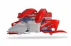 Polisport Plastic Fender Body Kit Set Red White CRF450R