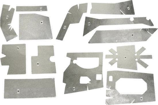 DEI Cab Heat Shield Control Kit Complete