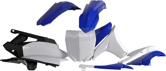 Polisport Plastic Fender Body Kit Set 11-12 OE Blue White YZ450F YZ450FX