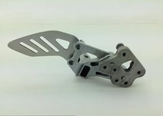 Left Side Rearset Bracket 2006 Suzuki GSXR750 1015