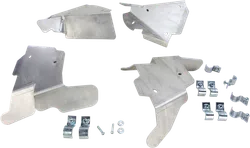 Moose Bolt On Aluminum Front A Arm Skid Plate Guards