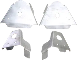 Moose Bolt On Aluminum Front A Arm Skid Plate Guards