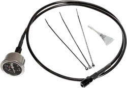 Feuling M8 Black Remote Oil PSI Gauge Line Kit