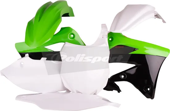 Polisport Plastic Fender Body Kit Set Green White Black
Kawasaki KX450F