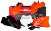 Polisport Plastic Fender Body Kit Set OE Orange Black KTM 65