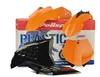 Polisport Plastic Fender Body Kit Set Orange White