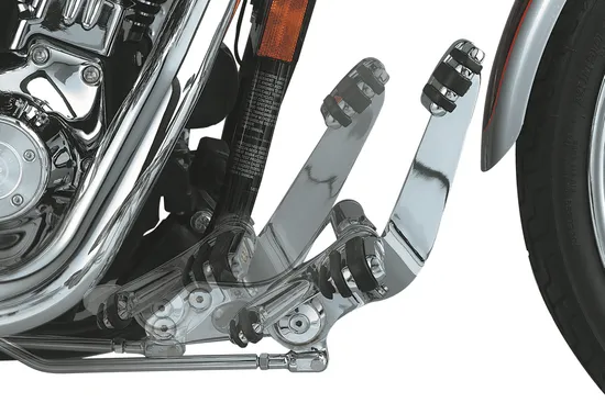 Kuryakyn Chrome Forward Controls Extension Relocation Kit 3in.