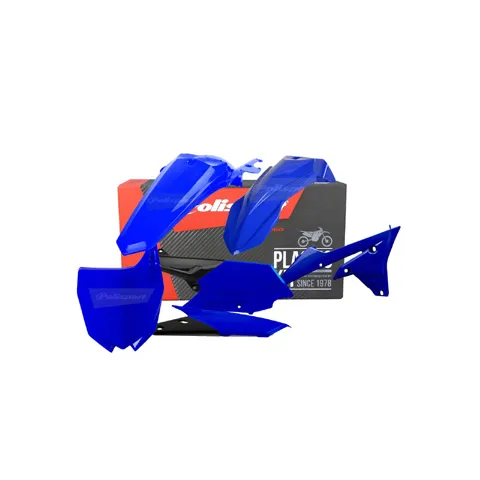 Polisport Plastic Fender Body Kit Set Blue Black 2