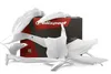 Polisport Plastic Fender Body Kit Set White KX450F