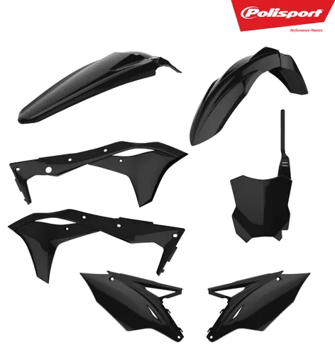 Polisport Plastic Fender Body Kit Set Black
Kawasaki KX250F KX250