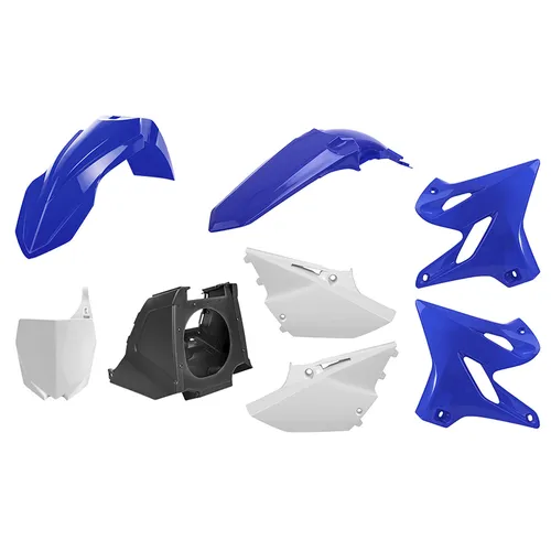 Polisport Plastic Fender Body Kit Set Blue White
Yamaha YZ125 YZ250