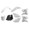 Polisport Restyled Plastic Fender Body Kit Set White Black YZ125 YZ250