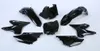 Polisport Plastic Fender Body Kit Set Black 
Yamaha YZ125 YZ250