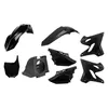 Polisport Plastic Fender Body Kit Set Black 
Yamaha YZ125 YZ250