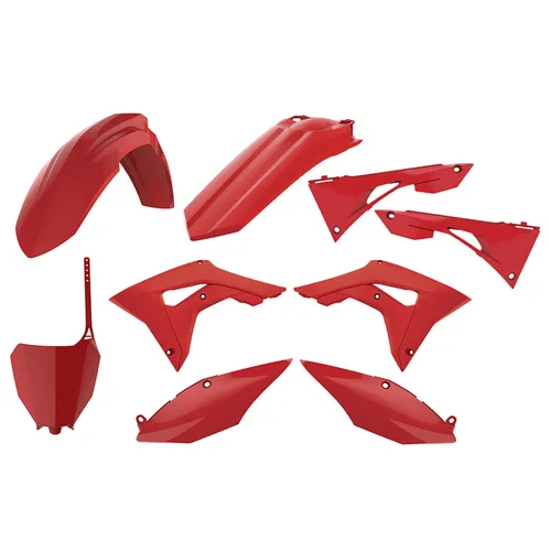 Polisport Plastic Fender Body Kit Set Red CRF450R CRF250R