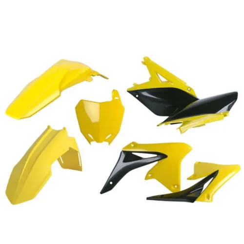 Polisport Plastic Fender Body Kit Set 2017 OE Yellow Black