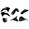 Polisport Full MX Plastic Kit Set Black