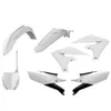 Polisport Plastic Fender Body Kit Set White Black YZ250F YZ450F YZ450FX
