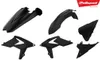 Polisport Plastic Fender Body Kit Set Black