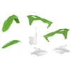 Polisport Plastic Fender Body Kit Set Green White