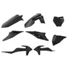 Polisport Plastic Fender Body Kit Set Black