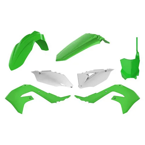 Polisport Plastic Fender Body Kit Set Green White
Kawasaki KX450