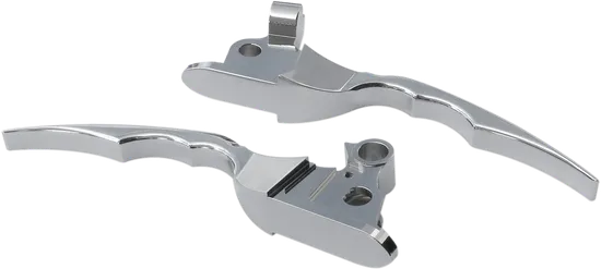 Pro One Chrome Billet Pro Blade Brake Clutch Lever Set