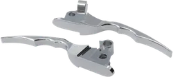 Pro One Chrome Billet Pro Blade Brake Clutch Lever Set