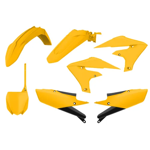 Polisport Plastic Fender Body Kit Set Yellow