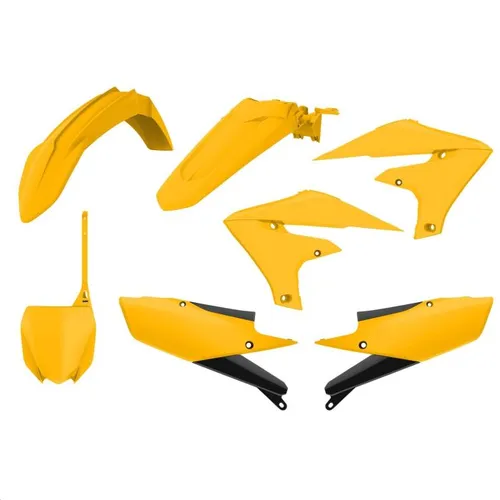 Polisport Plastic Fender Body Kit Set Yellow