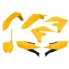 Polisport Plastic Fender Body Kit Set Yellow